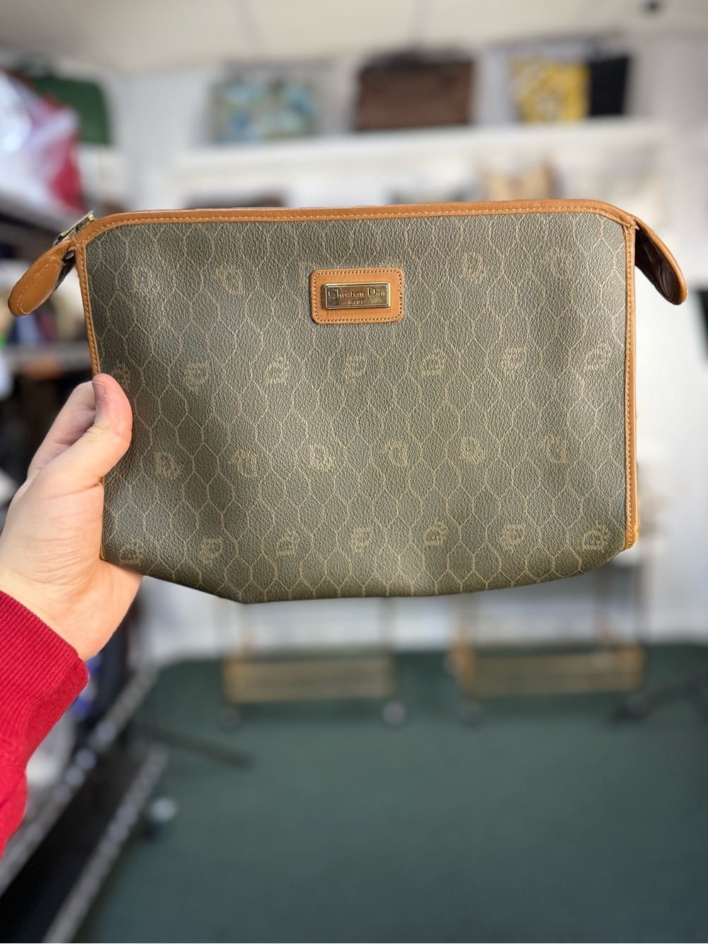 DIOR ZIP POUCH
